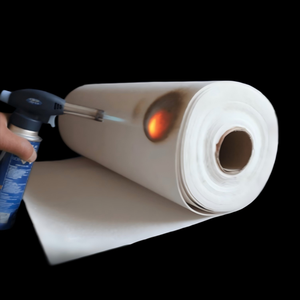 <span class=keywords><strong>Rouleau</strong></span> <span class=keywords><strong>de</strong></span> papier en fibre céramique en gros, papier d'isolation thermique ignifuge haute température pour équipement thermique industriel - Product Image 6