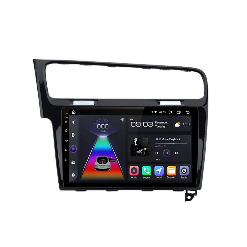 Junsun stok Uni Eropa CarPlay untuk Golf 7 mobil Android navigasi Radio untuk Volkswagen Golf 7 2013-2017 Autoradio Multimedia mobil