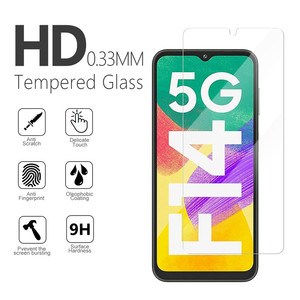 Protecteur d'écran transparent 9H 2.5D pour Samsung <span class=keywords><strong>Galaxy</strong></span> F14 F13 F12 <span class=keywords><strong>F22</strong></span> F41 F62 F52 F42 5G Film de protection en verre trempé 9H - Product Image 2