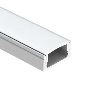 Oppervlak Led Strip Geanodiseerd Aluminium Profiel Behuizing Voor Met Veel Kleur Cover