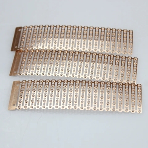 SMT латунный зажим для сращивания SMT круглый медный зажим для сращивания материалов 8*20*2,5 мм - Product Image 2