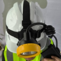Lampe frontale de sécurité LED KL8M ultra-lumineuse rechargeable et étanche pour l'exploitation minière du charbon