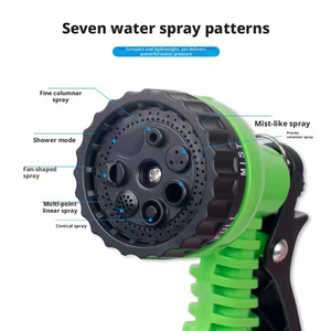Pistolet de lavage de voiture moderne en plastique DaringFish à 7 fonctions, pistolet à eau multifonctionnel pour l'irrigation des paysages et des jardins - Product Image 4