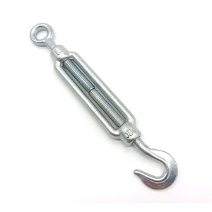 Tensor de cuerda de alambre de acero galvanizado de cuerpo abierto de hierro maleable para uso industrial - Product Image 1