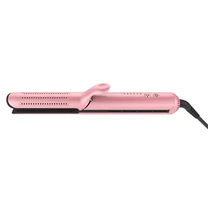 Factory High Quality Cool Air Protect Hair 2 In 1 Hair Straightener And Hair Curler Flat Irons