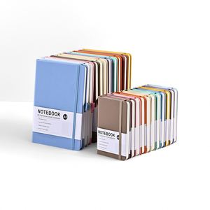 Wholesale Custom Logo Luxury Journal Classmate Hardcover Custom Paper <b>A5</b> Cute PU Leather Notebook for School - Product Image 2