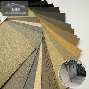 Cuero Nappa Automotriz Transparente con Relieve Geométrico, Microfibra <span class=keywords><strong>de</strong></span> 1.2 mm, Resistente a Arañazos y Desgaste, para Tapicería <span class=keywords><strong>de</strong></span> Asientos y Volantes - Product Image 2