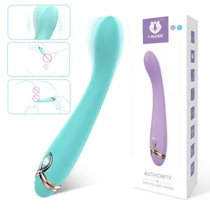 S-hande silicone medico elettrolitico parte G Spot finger 9 frequenza vibratore a scatto stimolatore clitoride vibradores del seno