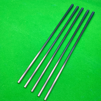 Arbres de queue de billard en Fiber de carbone remplis de mousse pour queues de billard Protaper Shaft Carbon Shaft Blanks