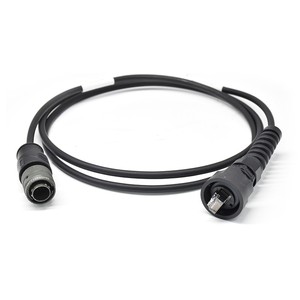 Cable de datos de red MIL con conector macho de 13 pines a RJ45 con cable CAT5 de doble blindaje de 1500 mm - Product Image 1