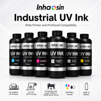 UV untuk Kaca, Logam, PVC, Keramik, Pencetakan Digital Fleksibel & Kaku dengan Saturasi Warna yang Kaya dan Efek Pernis Timbul