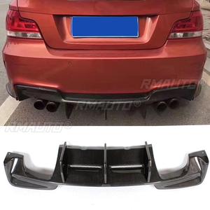 Difusor de Parachoques Trasero para BMW E82 Serie 1 1M Coupé 2 Puertas 2011 2012 2013, Protector de Parachoques de Fibra de Carbono/FRP - Product Image 4