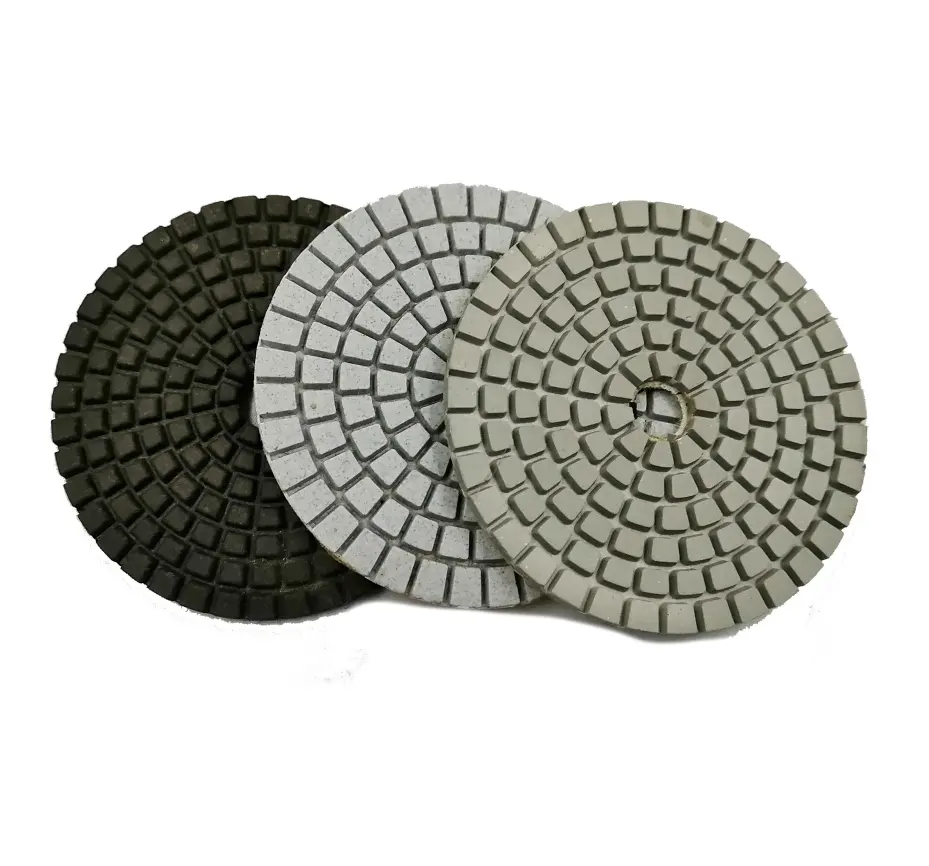 3 Inch/4 Inch Diamond Floor Reparatie Graniet Marmer Slijpschijf Nat Beton Steen Polijsten