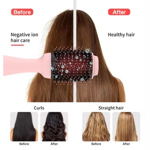 Secador de Cabello Eléctrico de Aire Caliente, Cepillo Alisador y Secador de Pelo 3 en 1 - Product Image 6
