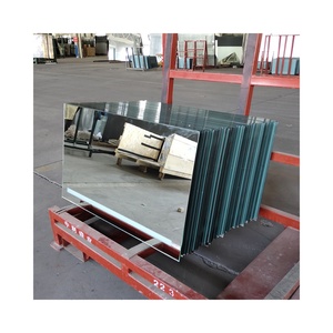 Edge Work High Polished <b>Silver</b> <b>Mirror</b> Glass Sheets square Meter Price M2 for Modern Wall <b>Mirror</b> - Product Image 1