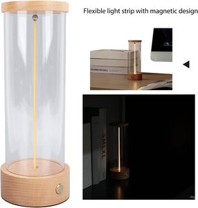 Lámpara Nocturna LED Moderna con Sensor Táctil Magnético Recargable, Nuevas Ideas al por Mayor, Logotipo Personalizado, Portátil, Decorativa, Pequeña - Product Image 6