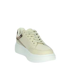 Liu-Jo Donna Sneakers Babol 03 Chaussures à plateforme en cuir beige pour femmes, mode décontractée - Product Image 5