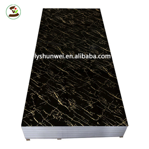 3 डी मुद्रित यूव संगमरमर शीट pvc वाटरप्रूफ आधुनिक डिजाइन होटल और विला सजावटी पतली शिवेयर शीट - Product Image 4