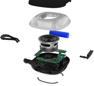 Bas <span class=keywords><strong>prix</strong></span> Cube haut-parleur bluetooth 500mah batterie haut-parleurs de plafond carte <span class=keywords><strong>amplificateur</strong></span> sans fil lumière ambiante avec forme de sourire - Product Image 1