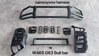 Nouveau kit carrosserie complet de mise à niveau pour pare-chocs avant/arrière avec barre de protection, crochet de remorquage et attaches pour Mercedes Classe G W464 2019-2024 et W465 2025+ AMG