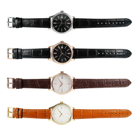 Bracelet en cuir noir femmes montre 30M étanche TMI NH35 mouvement montres mécaniques avec fonction d'affichage de la date montre-bracelet