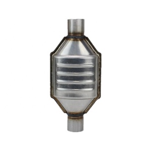 Ovaler EURO <span class=keywords><strong>3</strong></span> EURO 4 Universal katalysator mit 2 Stück Zellen Keramik katalysator - Product Image 2