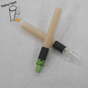 Papier à cigarettes en tube droit de qualité supérieure personnalisé, logo de l'étiquette OEM avec papier à rouler pour fumer en verre coloré de 8 mm * 40 mm - Product Image 3