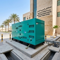 Groupe électrogène diesel silencieux CUMINS 500KW 625KVA triphasé 50Hz 60Hz certifié Euro 3, anticorrosion, pour complexe hospitalier au Bahreïn