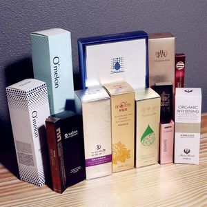 Boîte à rouge à lèvres personnalisée avec logo coloré, emballage cosmétique pliable pour gloss à lèvres, boîtes en papier colorées pour maquillage - Product Image 1