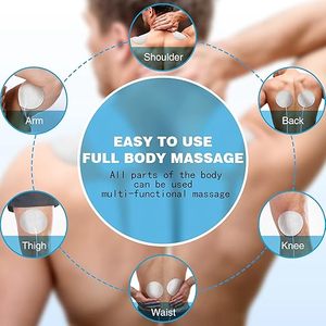 TENS Unit Pads 70mm Round <strong>Electrodes</strong> Compatible with Most TENS Machines, Replacement Pads <strong>Electrode</strong> Patches for Electrotherapy - Product Image 5