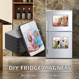 Magneti per Frigorifero Rettangolari Promozionali con <span class=keywords><strong>Stampa</strong></span> in Sublimazione, Souvenir Turistici, Regalo da Viaggio, 100 Pezzi - Product Image 5