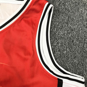 Vente en gros pas cher maillot de basket-ball en maille sublimée 100% polyester chemises de basket-ball à séchage rapide évacuation de l'humidité - Product Image 4