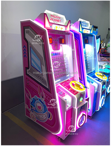 MAKER Kids Catch the Ball Game Get Capsule Toys Metal Coin Operated Arcade Bill Acceptor Happy <span class=keywords><strong>Planet</strong></span> Kids Shooting Game Machine - Product Image 5