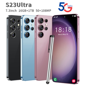 S23 Ultra Cash Wise 5G Móvil de 7.3 Pulgadas, 8000mAh, Carga Rápida, 16GB 1TB, Desbloqueado, Venta al por Mayor, Carcasa de Titanio OEM, Smartphone - Product Image 2