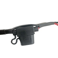 Personnalisation OEM : Divers faisceaux de câblage LED avec télécommande pour la modification des faisceaux de phares de croisement et de route pour voitures et motos