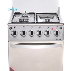 Cuisinière <span class=keywords><strong>électrique</strong></span> autonome Xunda 50*50cm avec <span class=keywords><strong>1</strong></span> <span class=keywords><strong>plaque</strong></span> chauffante et <span class=keywords><strong>3</strong></span> brûleurs à <span class=keywords><strong>gaz</strong></span>, four <span class=keywords><strong>électrique</strong></span> pour la <span class=keywords><strong>cuisson</strong></span> - Product Image 4