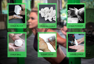 Factory Manufacture Custom Crushed Loose Chunky Gym <strong>Chalk</strong> Rock Climbing Magnesium Carbonate <strong>Chalk</strong> - Product Image 6