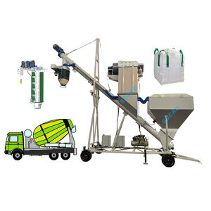 SDCAD silo distributeur grand sac pause machine ciment silo vis tarière convoyeur trémie pour ciment camion chargement - Product Image 1