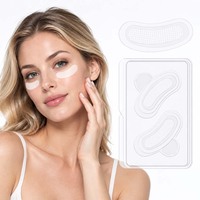 Patchs Oculaires Microneedle Dissolvants Anti-Rides à l'Acide Hyaluronique pour les Poches sous les Yeux et les Cernes, Marque Privée OEM