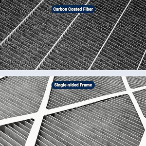 X8789 MERV16 remplacement <span class=keywords><strong>PureAir</strong></span> filtre à PCO-12C 16x26x5 panneau filtre fours AC pompes à chaleur systèmes CVC avec HEPA nouveau - Product Image 6