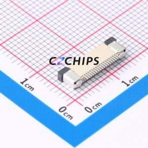 FPC-0.5AX-18PWCR-H20 FFC/FPC Connector SMD,P=0.5mm,Horizontal Mount Connector Drawer Type Bottom Contact 18P 0.5mm - Product Image 2
