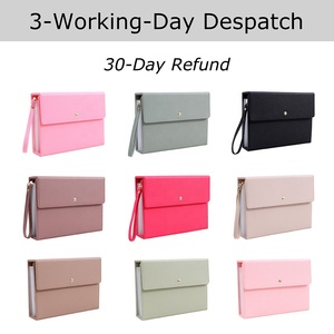 Yihe Best Seller, classeur A5 en cuir de <span class=keywords><strong>litchi</strong></span> souple 6 couleurs, planificateur budgétaire, autocollants, enveloppe pour argent, 45 feuilles lignées pour cadeaux - Product Image 3