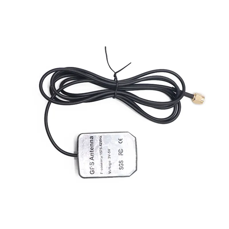 Antenna in ceramica ad alto guadagno GPS BD patch esterna 28dBi con connettore SMA per auto con cavo RG174