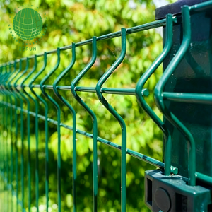 Thanh Lịch 3D mô hình chống gỉ sắt PVC khung bền nhẹ ngoài trời ranh giới tường lưới mắt cáo cửa dễ dàng cài đặt tự làm - Product Image 5