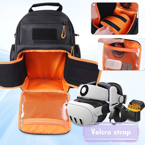 Estuche de Transporte para Meta <span class=keywords><strong>Quest</strong></span> 3s/3/<span class=keywords><strong>2</strong></span>, Estuche de Viaje Grande Compatible con el Visor <span class=keywords><strong>Oculus</strong></span> <span class=keywords><strong>Quest</strong></span> 3, Estuche de Transporte para Almacenamiento de Viaje - Product Image 6