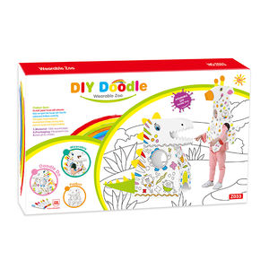 Doodle Tragbare Dinosaurier Spielzeug Zeichnung Kindergarten Eltern Kind Handgemachte Spielzeug Prop DIY Graffiti Spielzeug - Product Image 4