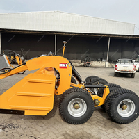 Niveleuse de terrain automatique traînée avec contrôle laser/GPS, lame de niveleuse hydraulique pour tracteur pour le nivellement des terres agricoles