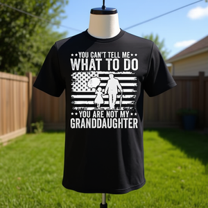 No puedes decirme qué debo hacer, no eres mi nieta, camiseta - Product Image 3