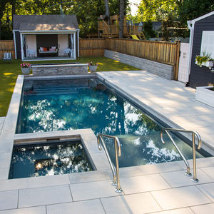 <span class=keywords><strong>Piscina</strong></span> de Fibra de Vidrio Personalizada de Tamaño Pequeño, 4m 5m, <span class=keywords><strong>Piscina</strong></span> Enterrada con Mosaico, <span class=keywords><strong>Piscina</strong></span> Elevada para Jardín - Product Image 3