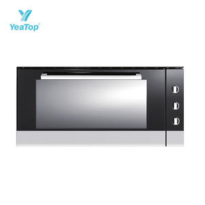 Horno de Gas y Eléctrico Integrado de 125L con Función de <span class=keywords><strong>Autolimpieza</strong></span>, Ventilador de Convección, Asador Giratorio, Paneles Catalíticos y Clasificación Energética A++ - Product Image 4